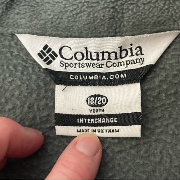 Columbia | Interchange Fleece Jacket | Youth Size 18/20 - Picture 7 of 10